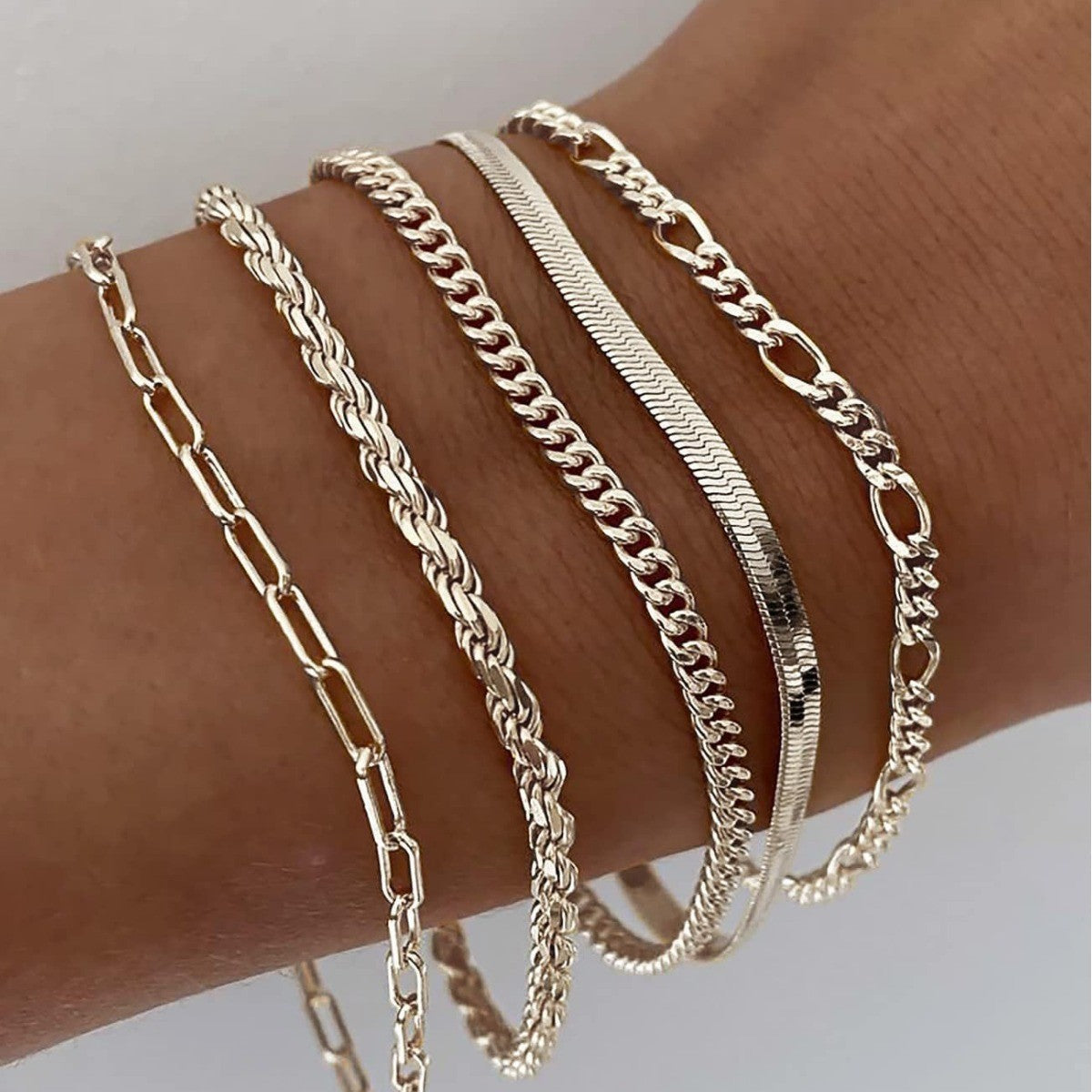 Ellis™ | 16K Gouden Bracelet set