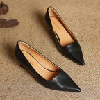 Serane | Leather Heels