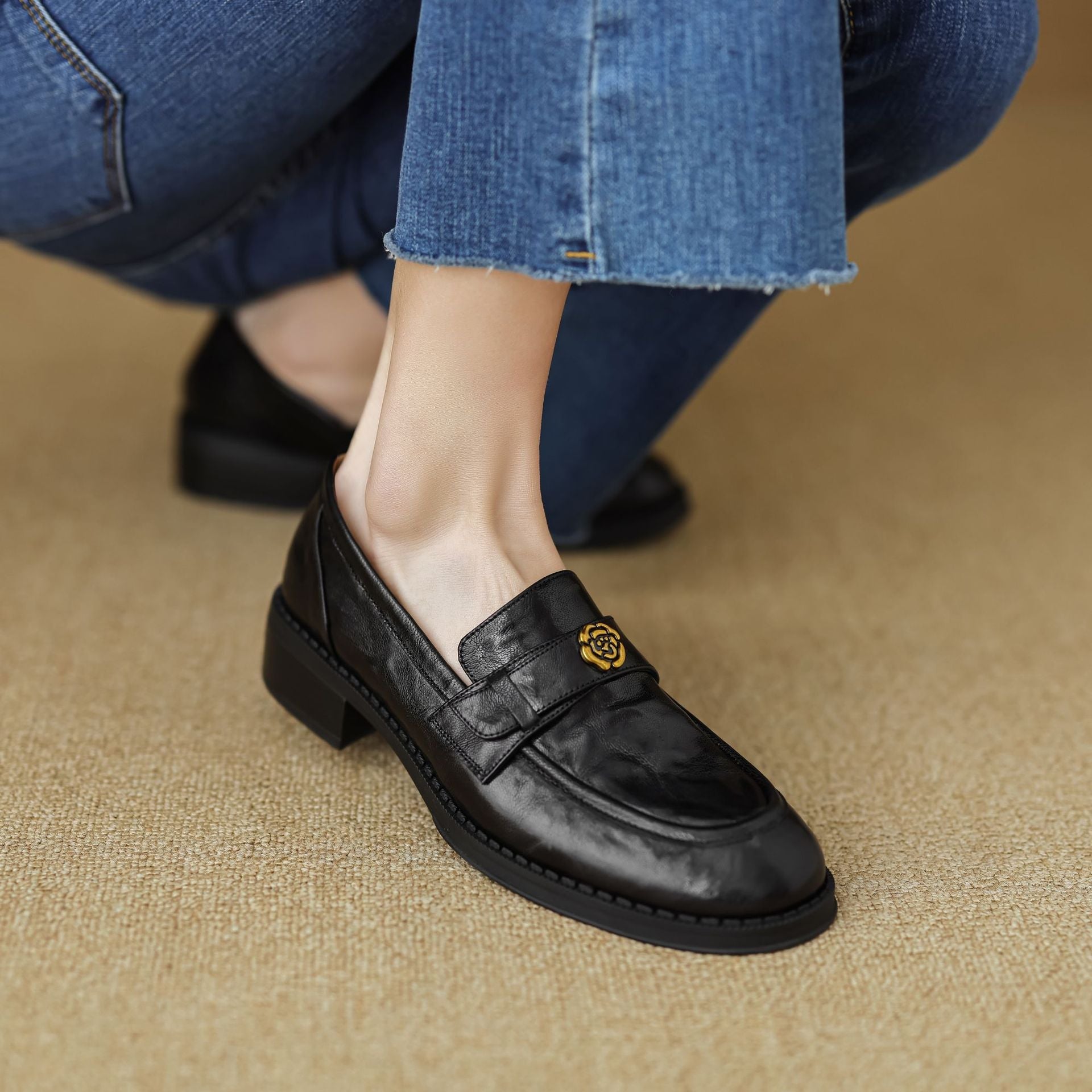 Morrelle | Leather Loafers