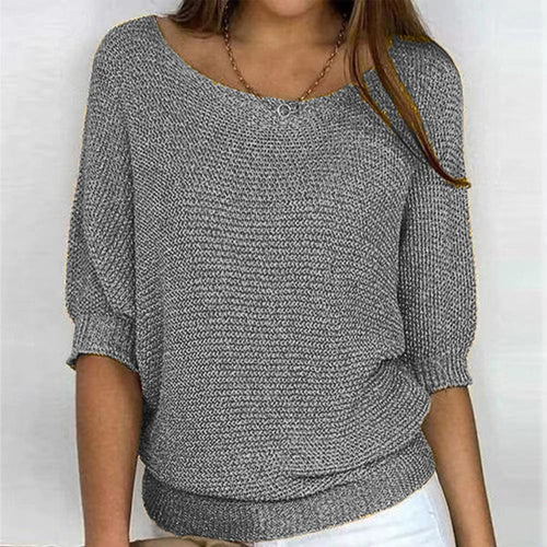Elysian Spring Sweater in a lightweight, relaxed fit, perfect for casual wear during warmer months, featuring a soft fabric and stylish design. - 1