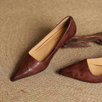 Serane | Leather Heels