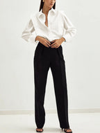 Oasis Womens Button Down Shirt | 100% Cotton, Oversized Fit 2