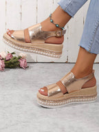 Olea Open Toe Sandals for Women | Comfortable Mid Heel, Casual Style 0