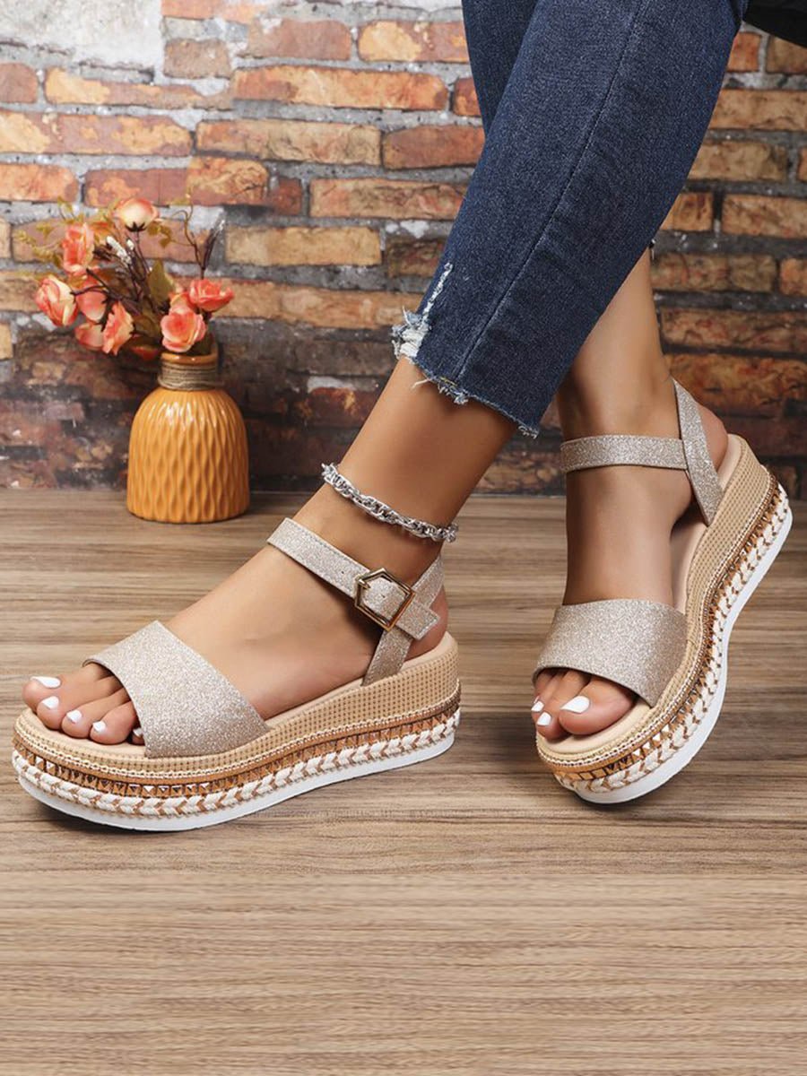 Olea Open Toe Sandals for Women | Comfortable Mid Heel, Casual Style 3