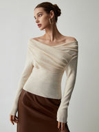 Olea Women's Top | Off Shoulder, Slim Fit Going Out Top 1