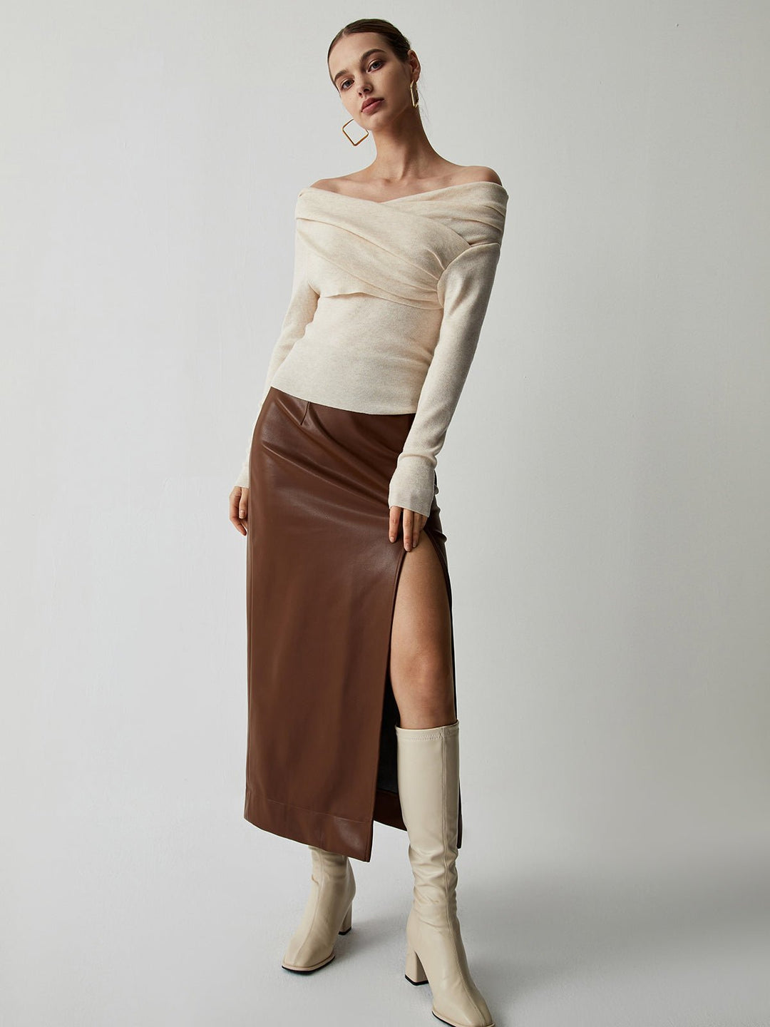 Olea Women's Top | Off Shoulder, Slim Fit Going Out Top 3