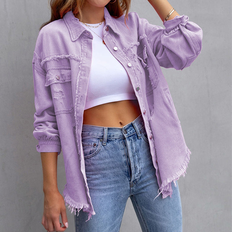 Olivia | Stylish Denim Jacket