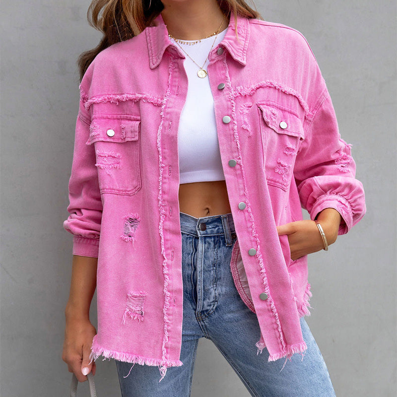 Olivia | Stylish Denim Jacket