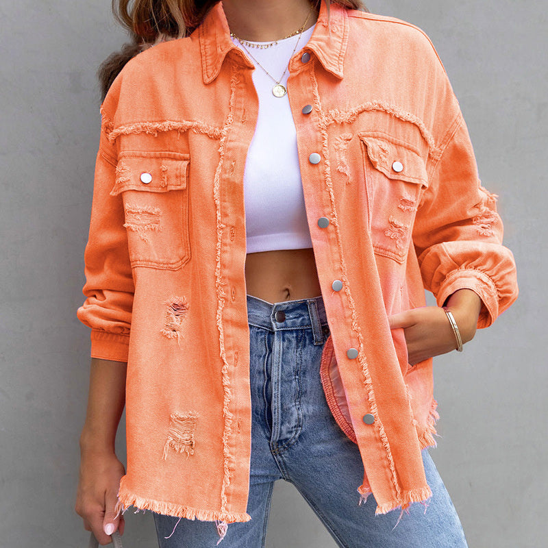 Olivia | Stylish Denim Jacket