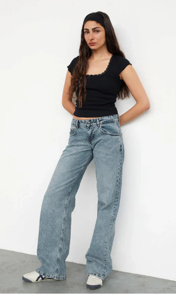 Mila | Low Waist Stretch Denim Jeans