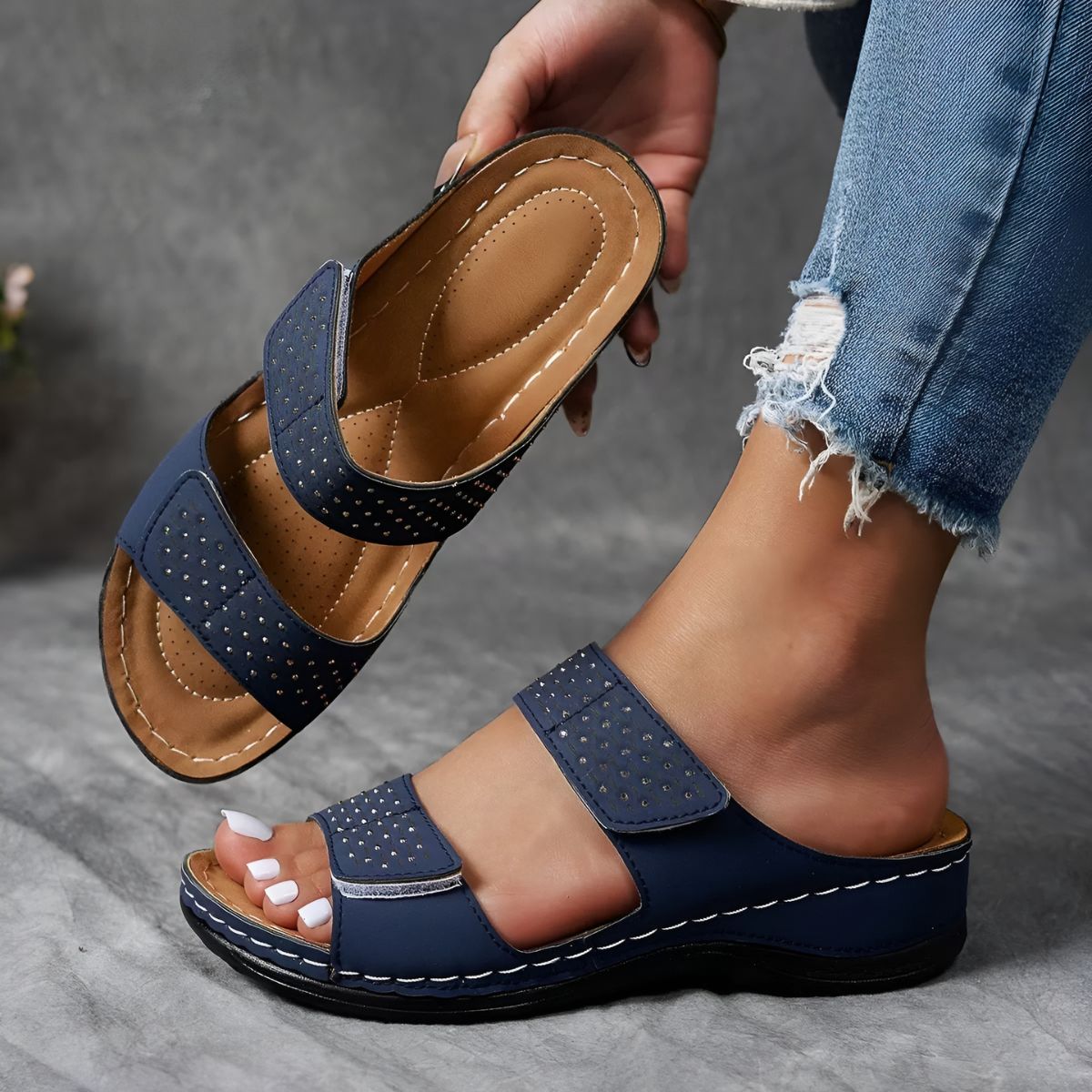Théodora | Elegant & Comfortable Orthopedic Sandals