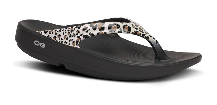 Opalina Sandal | OOfoam™ Comfort, Limited Edition Leopard Print 0