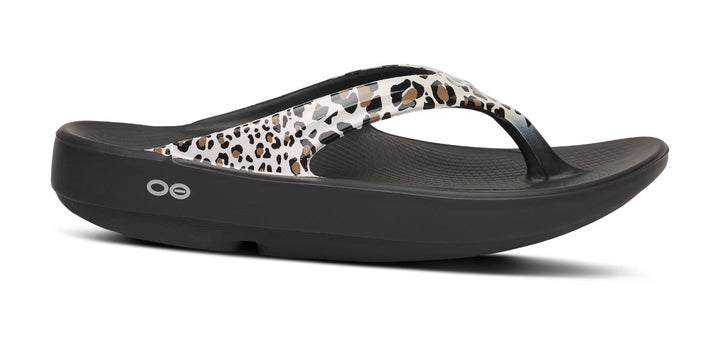 Opalina Sandal | OOfoam™ Comfort, Limited Edition Leopard Print 1