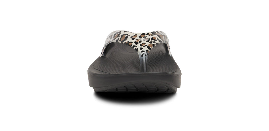 Opalina Sandal | OOfoam™ Comfort, Limited Edition Leopard Print 2