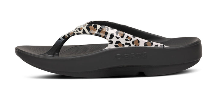 Opalina Sandal | OOfoam™ Comfort, Limited Edition Leopard Print 3