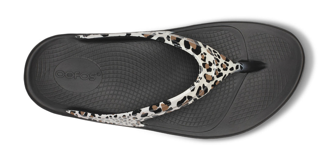 Opalina Sandal | OOfoam™ Comfort, Limited Edition Leopard Print 5