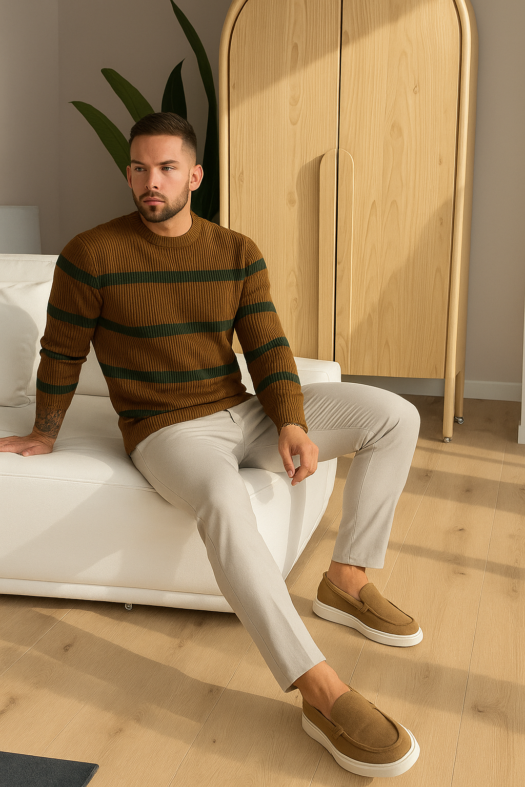 Oscar | Casual Summer Sweater in Wool