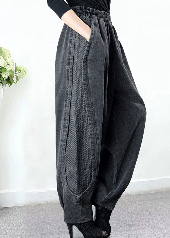Palo Denim Pants | Plus Size, Stylish Patchwork Design 0