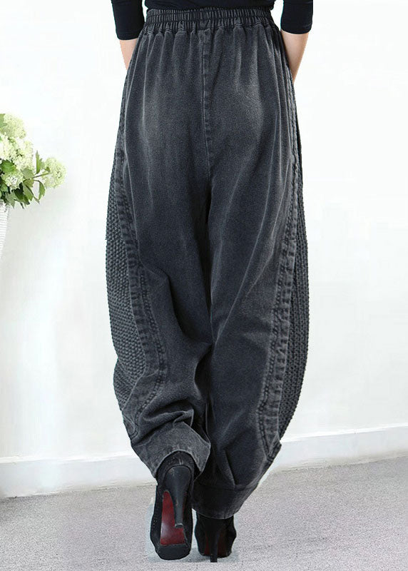 Palo Denim Pants | Plus Size, Stylish Patchwork Design 2