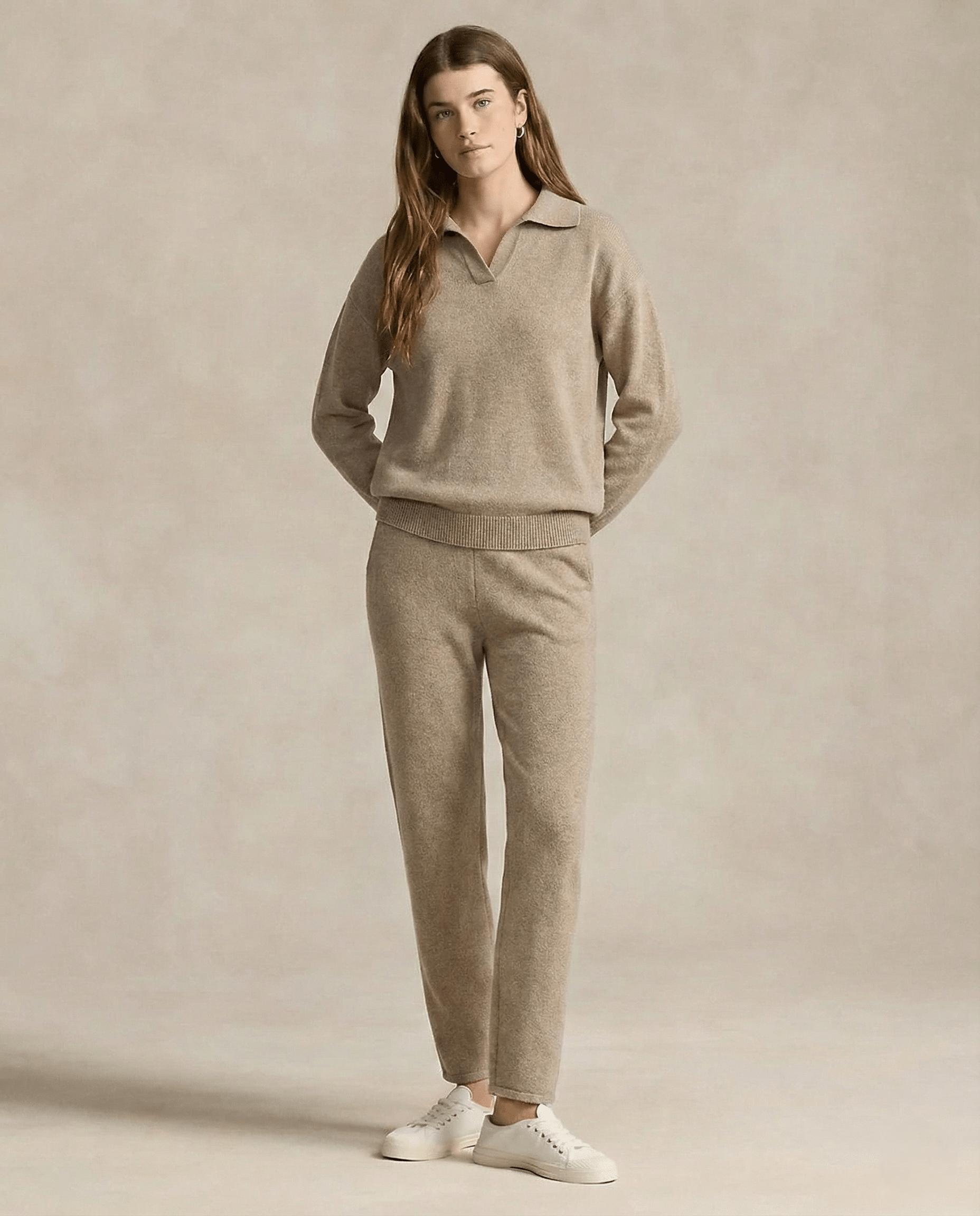 Panda Knit Set Womens | Premium Blend, Casual Two-Piece Set 0