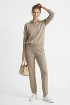 Panda Knit Set Womens | Premium Blend, Casual Two-Piece Set 1