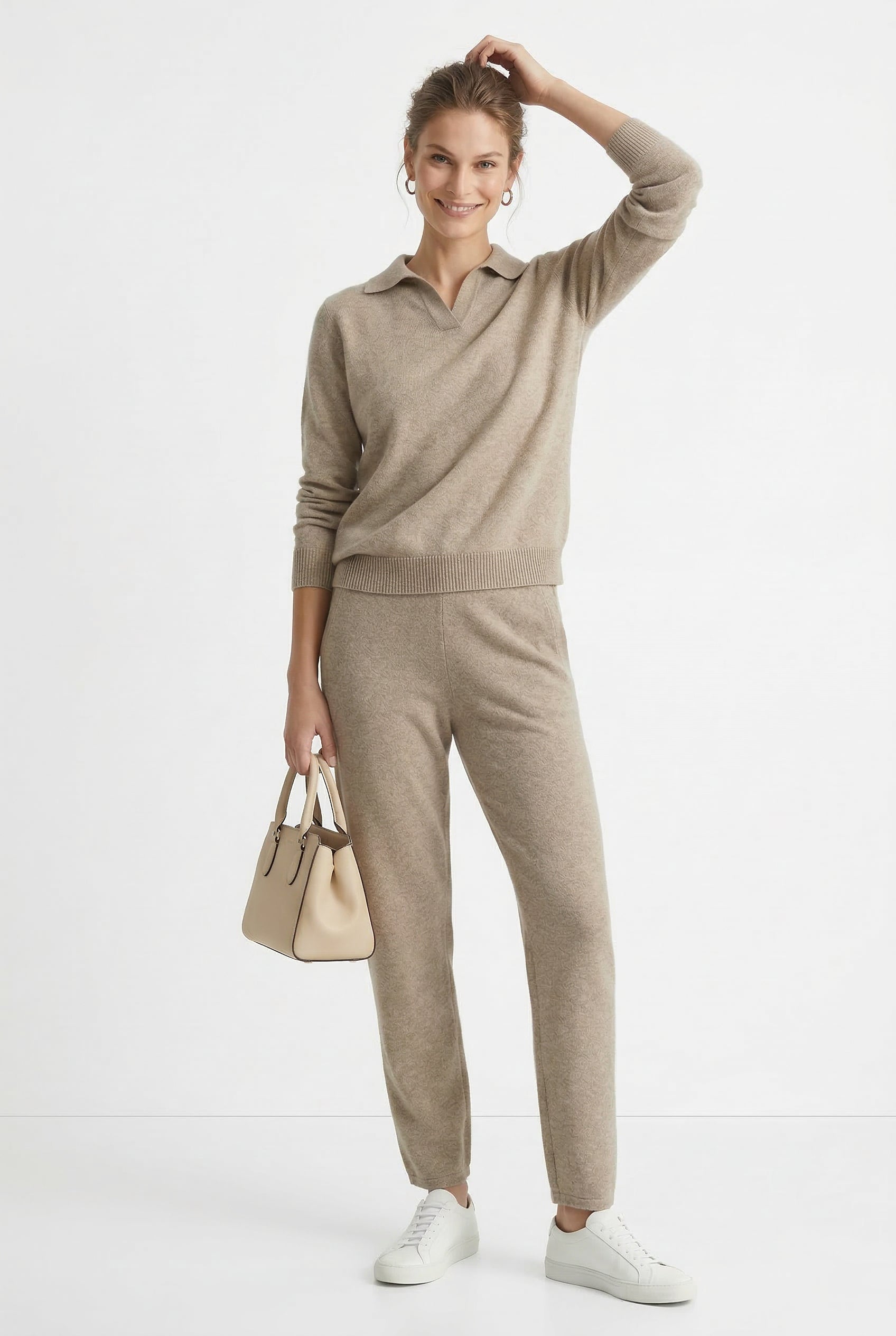 Panda Knit Set Womens | Premium Blend, Casual Two-Piece Set 1