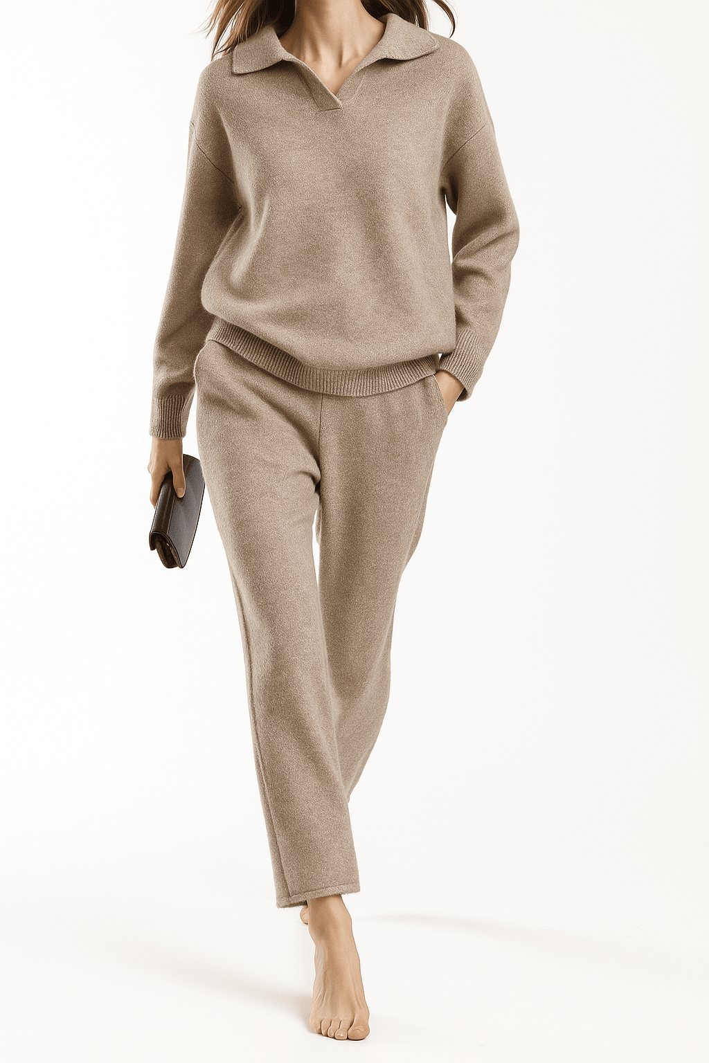 Panda Knit Set Womens | Premium Blend, Casual Two-Piece Set 5