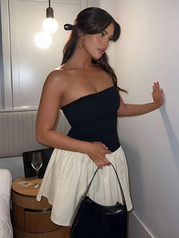 Pavé Women's Dress | Backless Jersey Summer Cocktail Dress 3