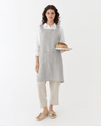 Pico Pinafore Apron | Cross-Back Linen, Unisex Design 0