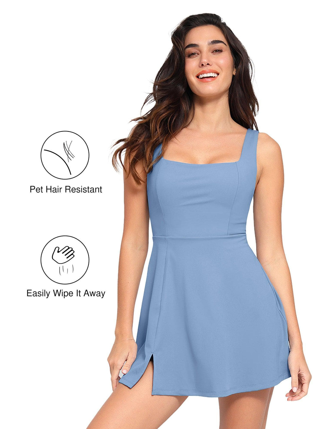 Poppy Workout Dress | High-Stretch Fabric, A-Line Silhouette 1