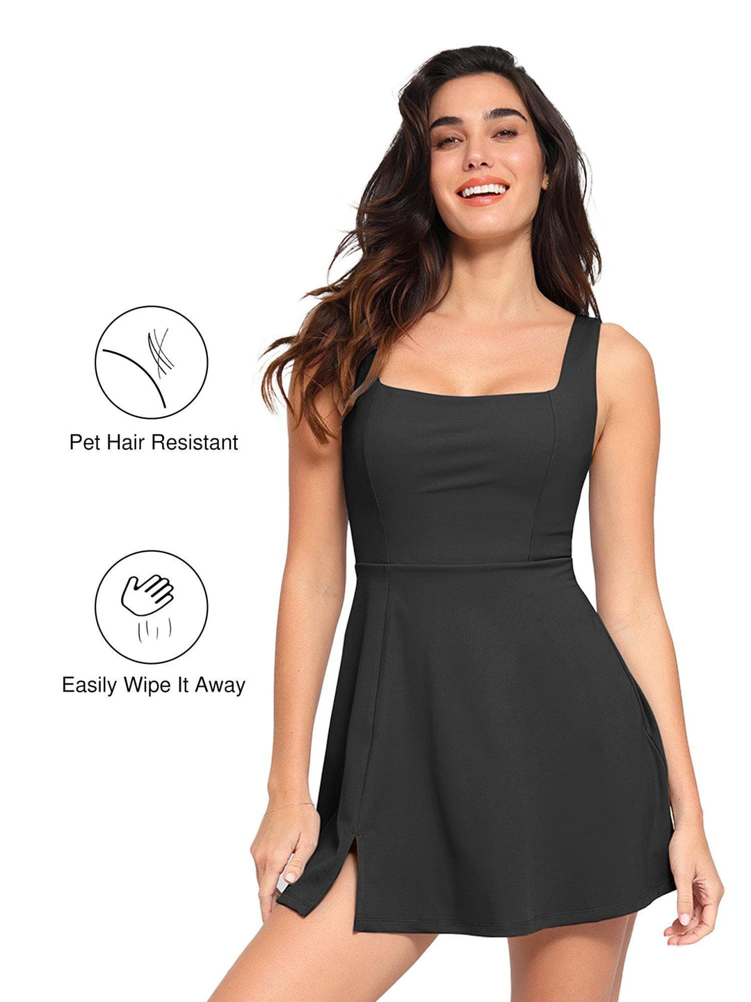Poppy Workout Dress | High-Stretch Fabric, A-Line Silhouette 7