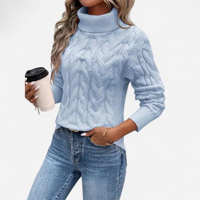 Brenda | Knit Turtleneck Sweater for Effortless Elegance
