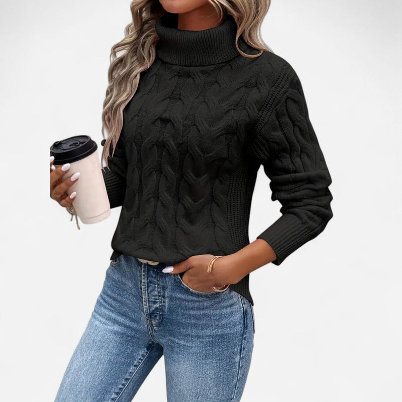 Brenda | Knit Turtleneck Sweater for Effortless Elegance