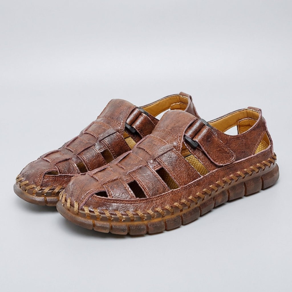 Raven Fisherman Sandals | Woven Leather, Adjustable Strap for Men and Women 5