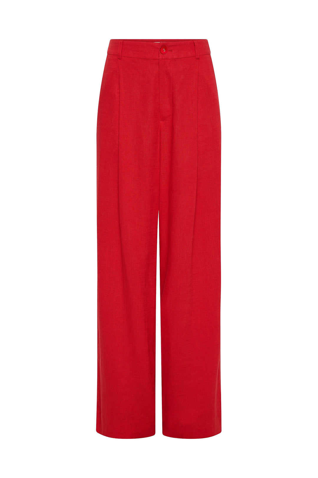 Raya Tailored Pants | Mid Rise, Full Length, Side Pockets 5