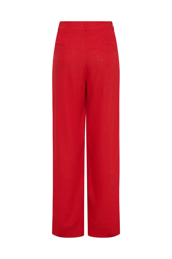 Raya Tailored Pants | Mid Rise, Full Length, Side Pockets 6