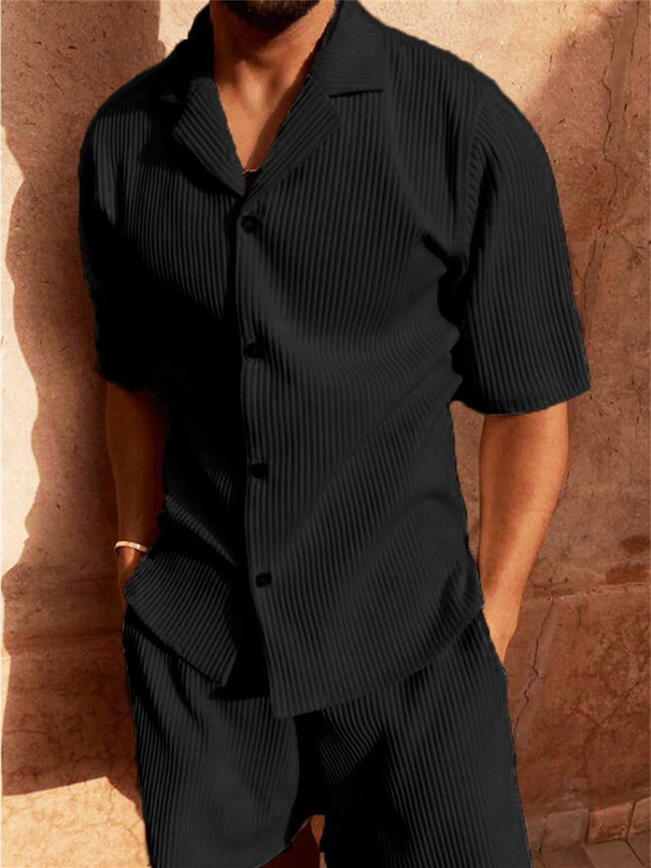 Relaxtic Shirt and Shorts Set | Lightweight, Relaxed Fit for Men 1