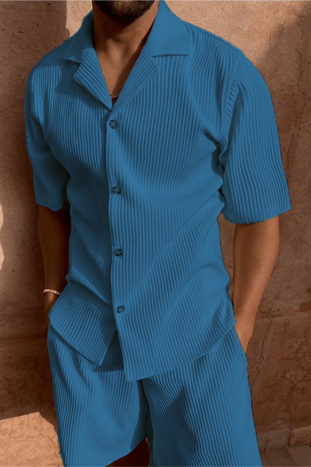Relaxtic Shirt and Shorts Set | Lightweight, Relaxed Fit for Men 2