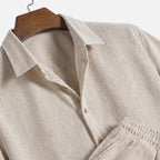 Ribo Men's Co Ord Set | Comfortable Ribbed Fabric, Relaxed Fit 3