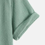 Ribo Men's Co Ord Set | Comfortable Ribbed Fabric, Relaxed Fit 6