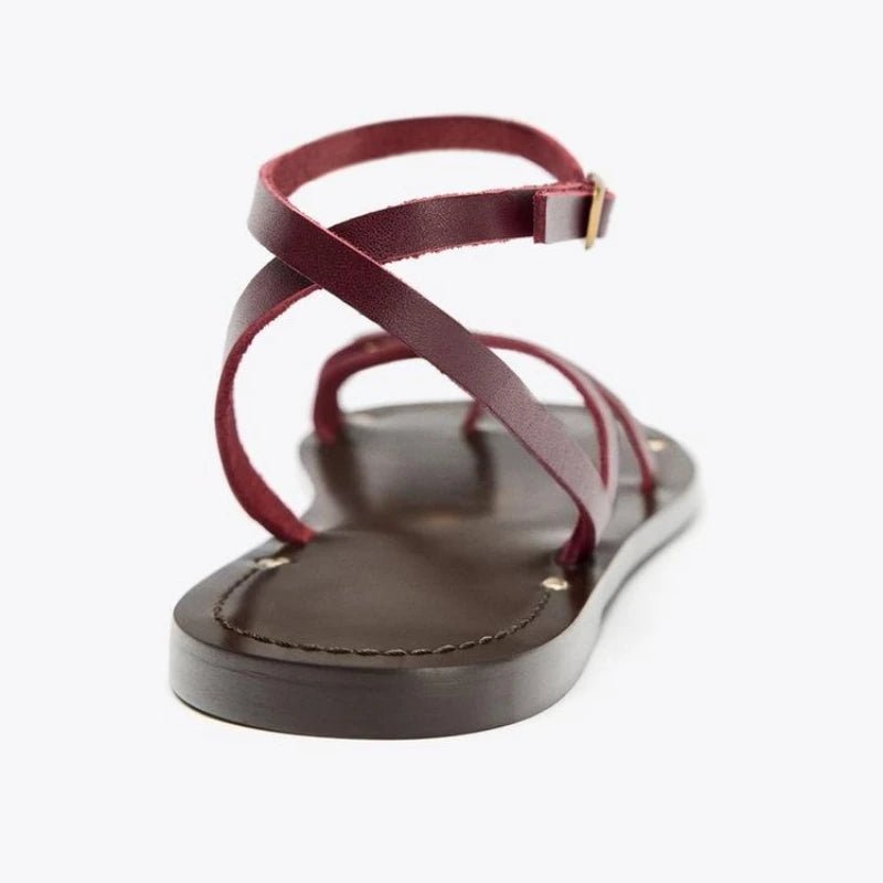 Riviera Sandals | Rhinestone-Embellished, Adjustable Ankle Strap 3