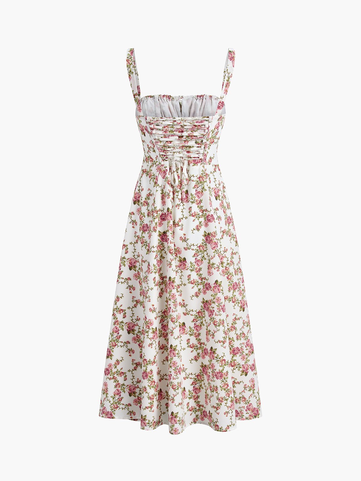 Rosa Midi Dress | Floral Print, Sleeveless Summer Wedding Guest Dress 4