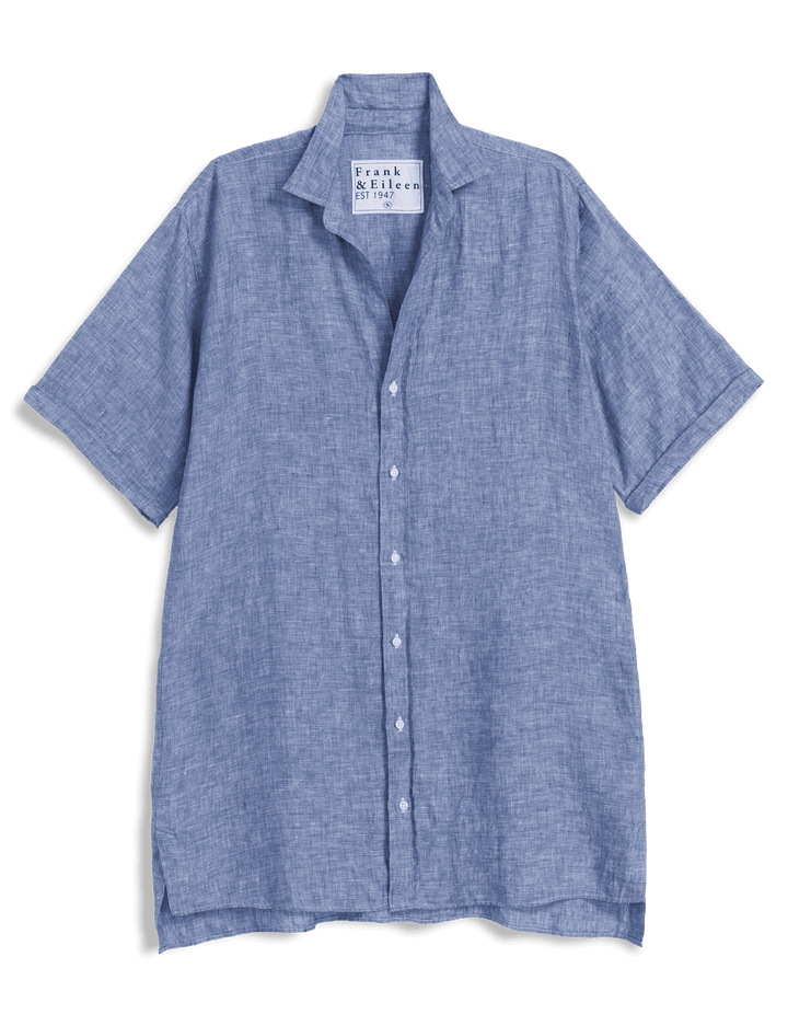Rosa Womens Dress | Classic Linen, Relaxed Fit Midi Dress 5