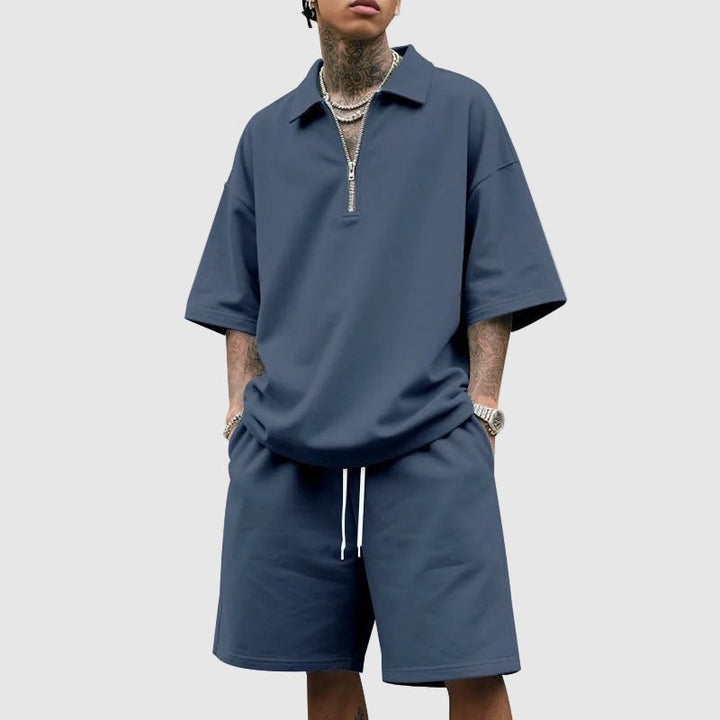 Rover Lounge Set | Relaxed Fit, Smooth Fabric, Zip-Collar 1