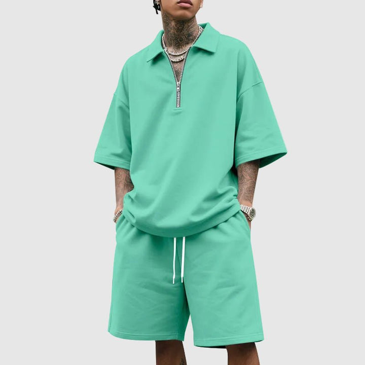 Rover Lounge Set | Relaxed Fit, Smooth Fabric, Zip-Collar 2