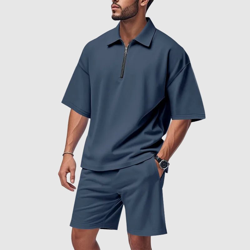 Rover Lounge Set | Relaxed Fit, Smooth Fabric, Zip-Collar 5
