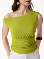Roxy Women's Set | Soft Ruched Bra Top & A-Line Maxi Skirt 3