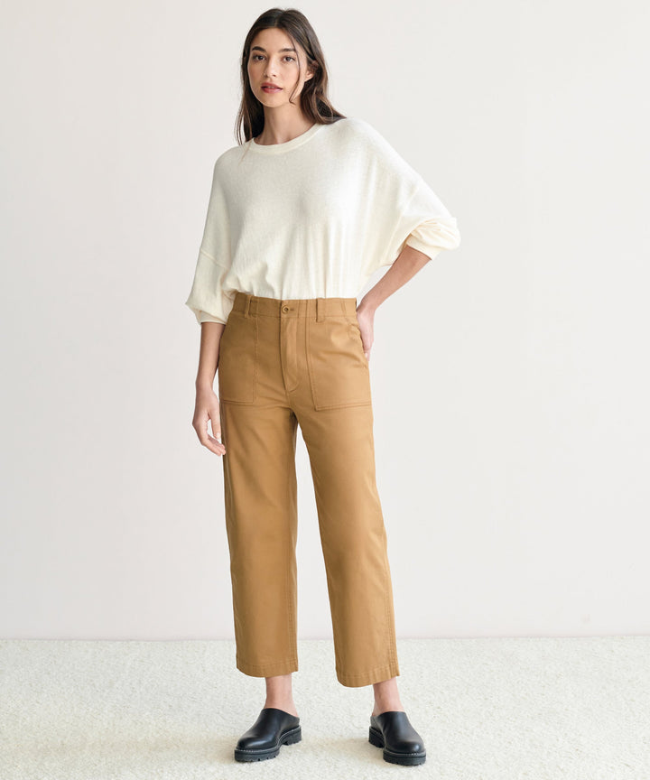 Rylan Trousers | Lightweight Twill, Fitted Silhouette 1