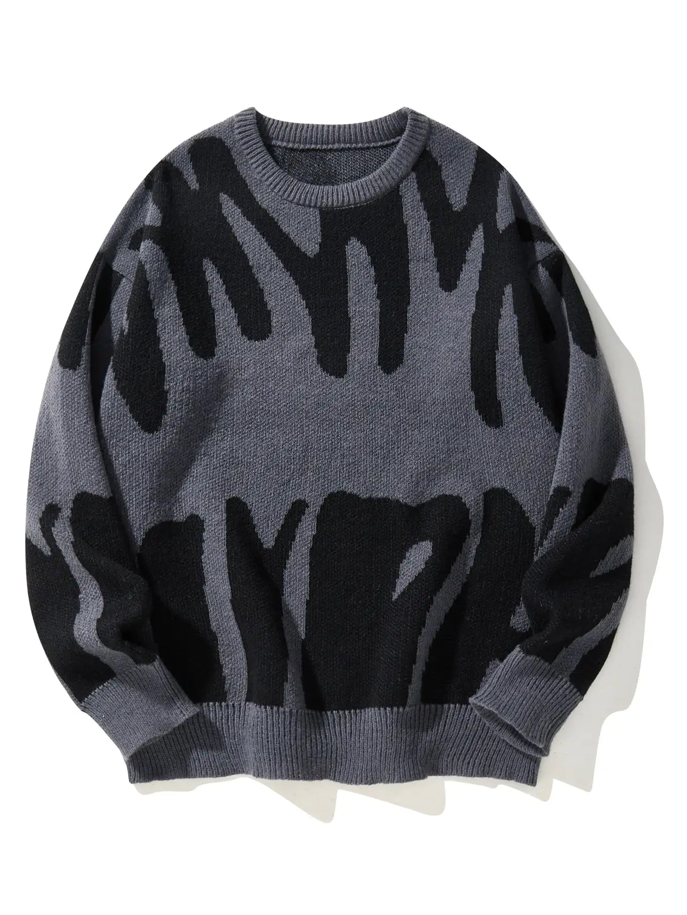 RONAN - CONTRAST KNIT MEN'S PULLOVER