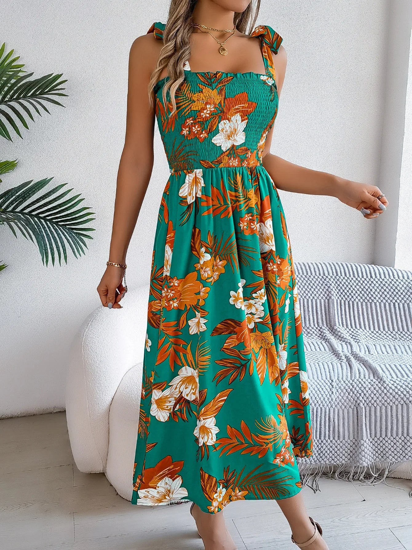 Capri | Floral Sundress